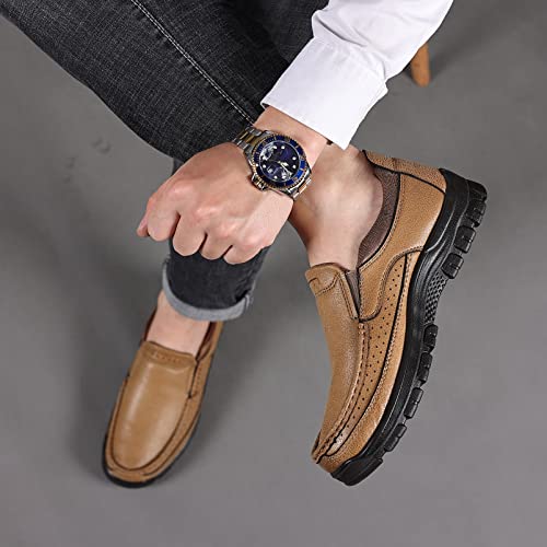 Image of Coramtty Men's Slip on Loafers Casual Shoes Soft Lightweight Slippers Breathable Comfort Dress Shoes for Male Walking Flat Outdoor