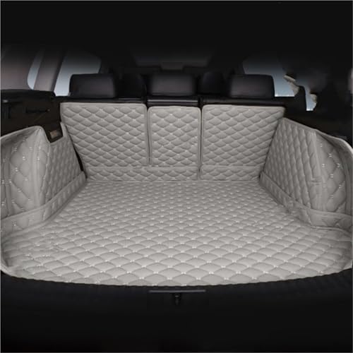 Tapis de coffre voiture haute finition pour DS 7 2018-2022 gris élégant