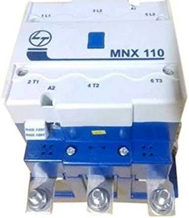 Larsen and Toubro 110Amps MNX 3Pole 240V + 2NO 2NC Contact Contactor (Catno : CS94137BOOO)