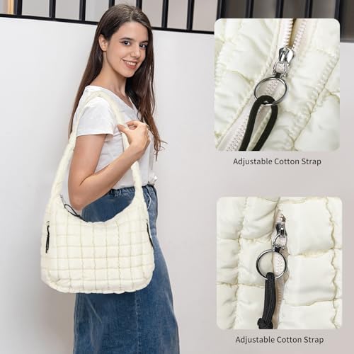 Image of Women's Quilted Puffer Tote Bag