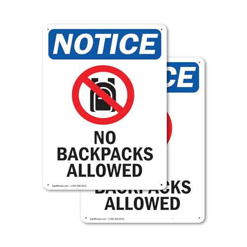 SIGNMISSION OS-2PACK-NS-P-710-V-14388