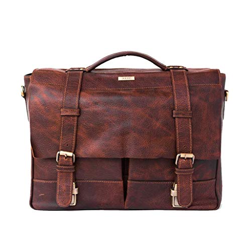 Sac ordinateur portable Julké Maximus marron protège votre matériel