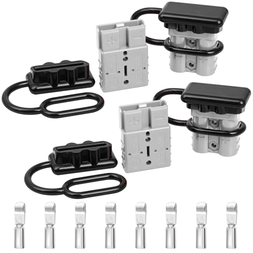 Connecteur rapide batterie 50A Anderson SB50 fiche electrique 12V 36V