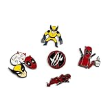 Deadpool & Wolverine 5-Piece Enamel Pin Set