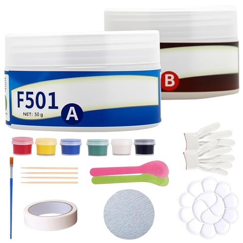 Krbnk Fiberglass Boat Repair Kit, Gel Coat & Marine Grade