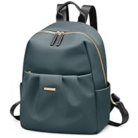GOLF QUALITY Piccolo zaino da donna carino zaino borsa elegante zaino per università lavoro viaggi, verde scuro, 9.7 Inch, Casual