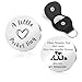 STARKET Penguin Gifts for Him Her Boyfriend Girlfriend Penguin lover Keychains Wedding Anniversary Birthday Gift for Women Men Romantic Christmas I Love You Gift for Couples Wife Husband