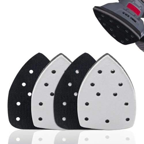Image of Sanding Pads, 3pcs 105mm*152mm 11 Holes Mouse Detail Interface Sanding Pads