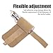 Tactical Bottle Pouch, Adjustable Molle Water Bottle Cover Multifunctional Round Audio Waist Bag with Drawstring for Camping Hiking Wild Riding