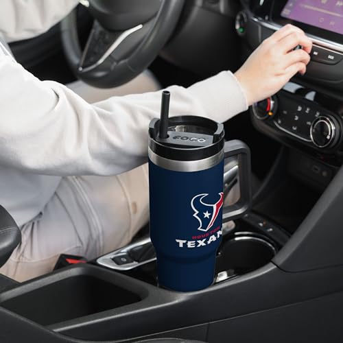 Image of FOCO NFL unisex-adult NFL Team Logo Insulated Travel Mug 40oz XL Tumbler