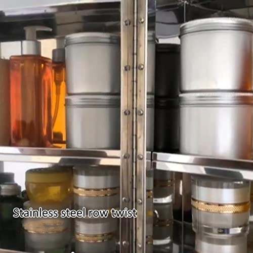 3 Door Bathroom Medicine Cabinet With Mirror, Stainless Steel Dressing Mirror, For Use In Wet/Dry Environments, Recess Or Surface Mount For Men/Women (Color : Silver, Size : 100 * 13 * 75Cm) #TOP4