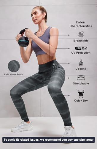 Image of TECHNOSPORT Womens Skinny Fit Activewear Tights for Running, Gym, Sports and Regular Use, Antimicrobial and Printed