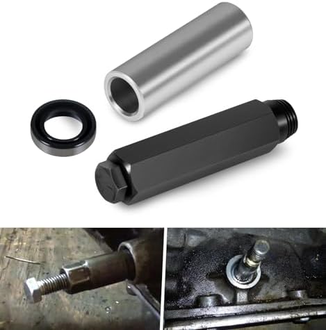 Transmission Shifter Seal Remover & Installer Tools Set with new Seal, fit for GM 4L60E 4L80E auto transmission, for Chevy Trucks with V6 and V8 engines