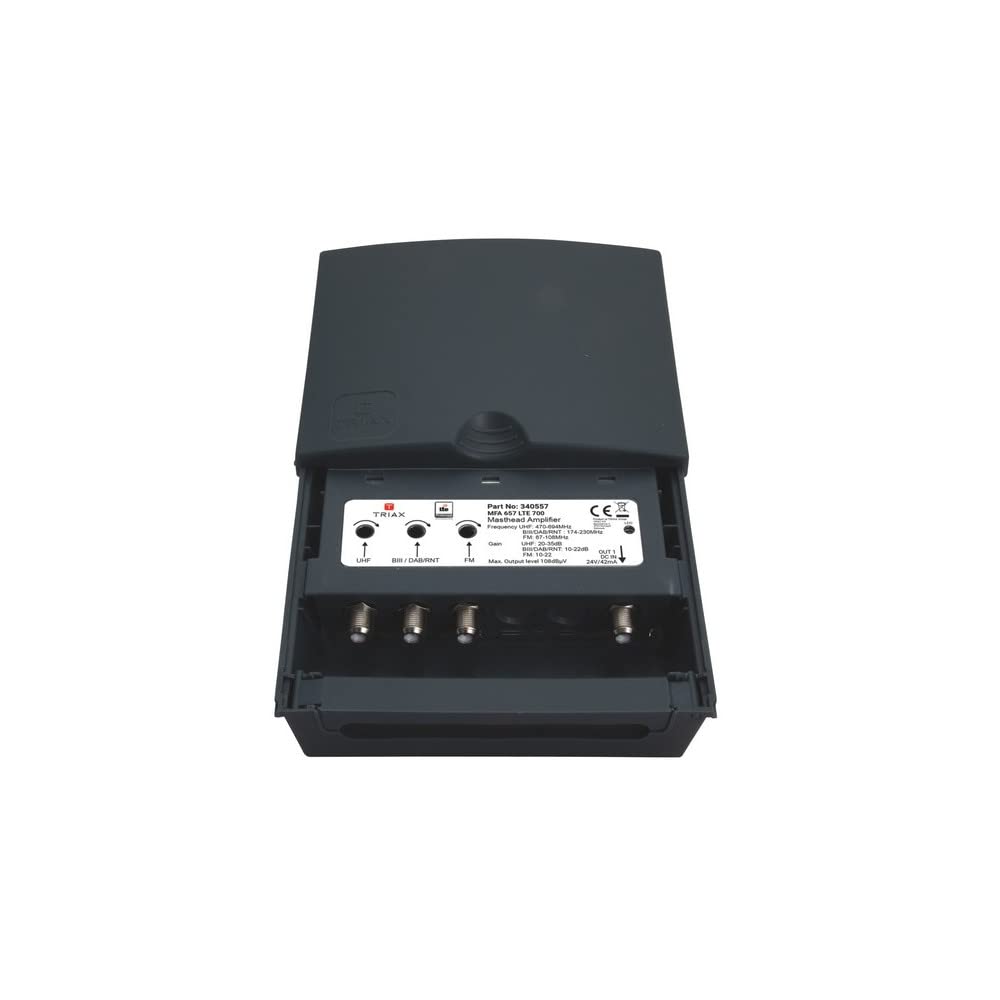 Preamplificateur De Mat Lte700 Mfa657 3 Entrees Triax 340557