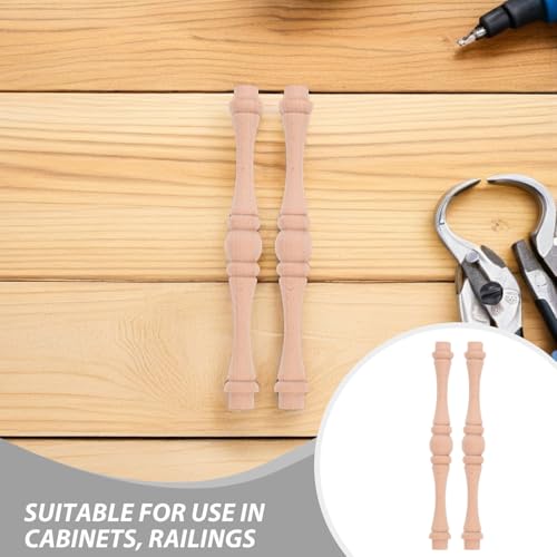 Acabado Liso en Balaustres Madera PLAFOPE pack 25 piezas de alta gama 3