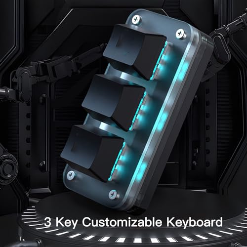 Teclado Mecánico Wisoqu3mufsa9cy4 USB RGB miniatura 2
