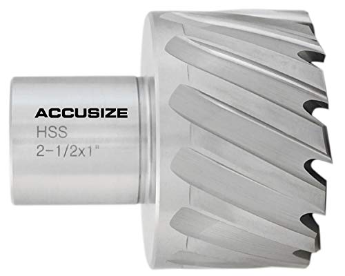 Fraise à carotter HSS 2-1/5 pour perceuse magnétique trépan métal 25mm