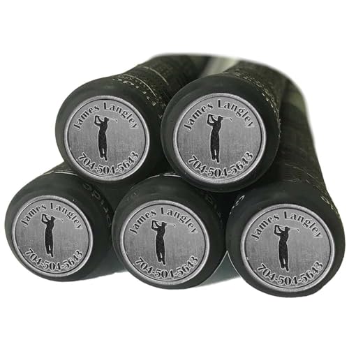 Personalized Golf Club Finders™ with Male Golfer~Laser Engraved~Set of 14~4