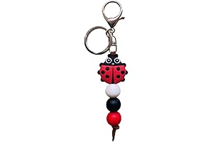 Red Ladybug Keychain: A Lucky Charm for Women and Girls