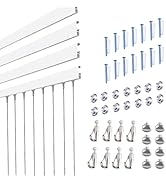 Amazon | ピクチャーレール 3M ホワイト レール ワイヤーロープ フック