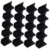 Zerodeko 50pcs Corner Guards for Furniture Plastic Shipping Corner Protectors Industrial Edge Protectors