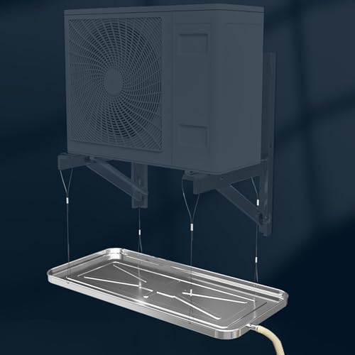 Bandeja de goteo de CA, bandeja de recogida de agua a prueba de fugas para unidades HVAC al aire libre, diseño duradero y fiable para una gestión eficiente del agua