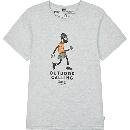 Organic Clothing MURRAY TEE Herren (Hellgrau M ) Lifestylebekleidung