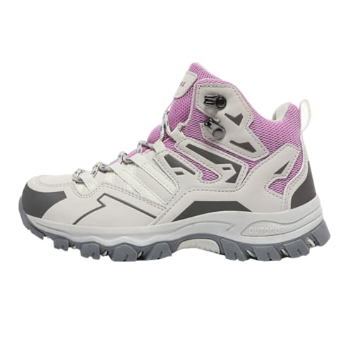 Chaussures de randonnée montantes femmes tout terrain en mesh respirant