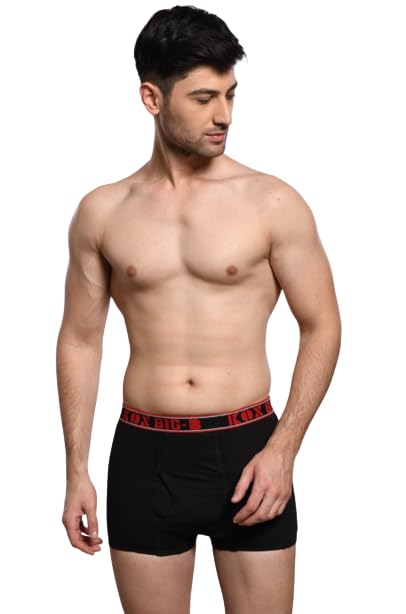 Image of KOX-Big-B Plain Mini Trunk Cotton Trunk Non Itch Sweat Proof Underwearfor Men