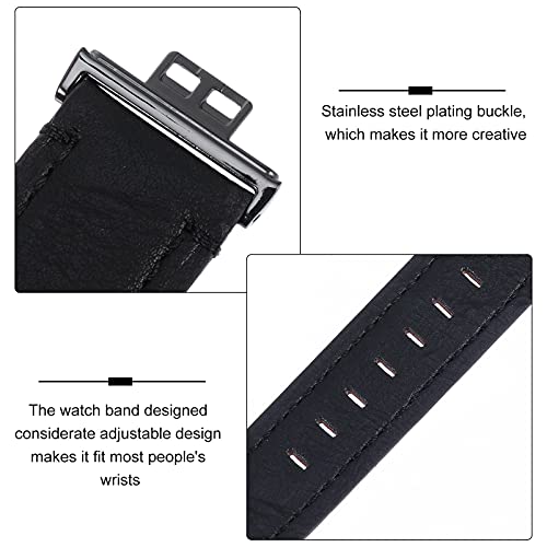 ULTECHNOVO Substituição Faixa de Relógio Mudando Relógio Smartwatch Pulseira Cinto de Tiras de Couro