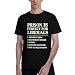 Prison is Perfect for Liberals T-Shirt Short Shirt200 Black