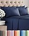 Queen Size Sheet Set - 6 Piece Set - Hotel Luxury Bed Sheets - Extra Soft - Deep Pockets - Easy Fit - Breathable & Cooling Sheets - Comfy - Royal Blue - Navy Blue Bed Sheets - Queens Sheets - 6 PC