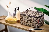 reisenthel beautycase - quadratischer Kulturbeutel, Gepäckorganisator, Kosmetiktasche, Couleur:Leo Macchiato – Ansicht 5