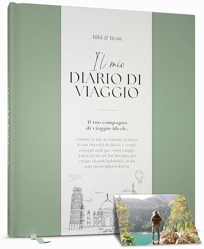 Diario di Viaggio & Taccuino delle Avventure – Scrapbook per Fino...