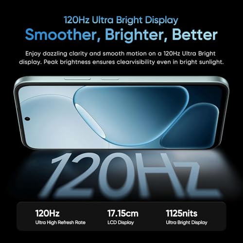 Image of OPPO A6x 5G Smartphone 4+128GB Blue, 6.7-inch, 120Hz Ultra Bright Display, 6500mAh Battery, 45W SUPERVOOCTM Fast Charge, 5MP Front Camera & 13MP Rear Camera, Mediatek Dimensity 6300, IP64