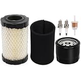 796031 594201 Air Filter Kit compatible with Briggs and Stratton 590825 591334 car D100 D110 D105