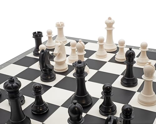World Chess Championship Set Full Official Tournament Extra Queens miniatura 4