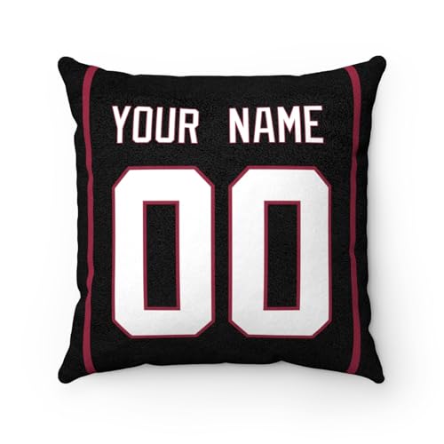 Image of ANTKING Throw Pillow 2 Pack Custom Any Name and Number Personalized Gift for Men Women Boys
