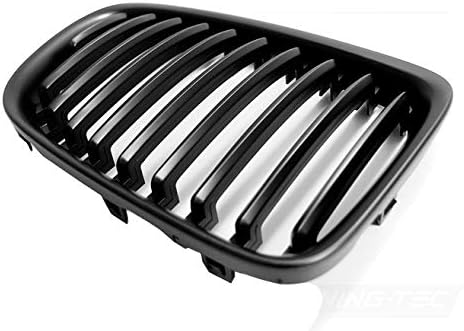 Front Grill Compatible with BMW X1 E84 Suv 2009 2010 2011 2012 RS-134 Front Central Sport GrillReplacement Kidney Grille Grill Black Matt