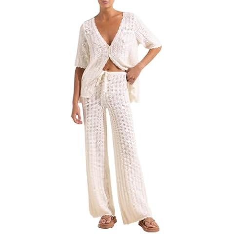 Imily Bela Crochet Knit Swimsuit Cover-Up Set Cover