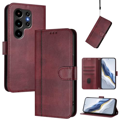 �X�}�z�P�[�X �Ή��@�� for Blackview Wave 10 �X�}�z�P�[�X�y�J�[�h�z���_�[�E�E�H���b�g�E�}�O�l�b�g�o�b�N���E�t���b�v�E�X�^���h�@�\�t���zRed