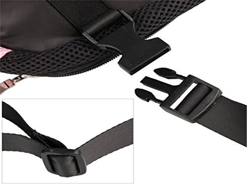 LORJE Cat Dog Travel Front Carrier Bag Backpack, Small Net Bag for Pet - Thumbnail 4