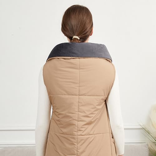 Cobertor aquecido recarregável - Cobertor de aquecimento portátil com temperatura ajustável | Roupas