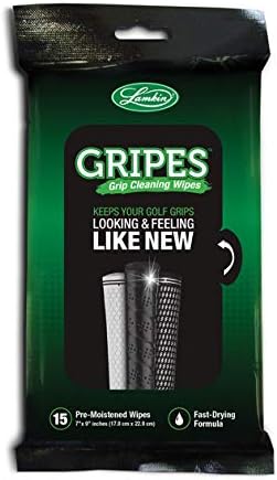 Gripes Golf Grip Cleaning Wipes 15 ct