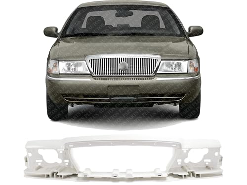 AUTOS PARTS PLUS Front Header Panel Thermoplastic & Fiberglass Direct Replacement Compatible with Mercury Marauder 2003-2004 / Grand Marquis 2003-2005 FO1220223 3W3Z8190AA