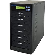24X SATA 1 to 5 CD DVD M-Disc Supported Duplicator Writer Copier Tower with Free DVD Video Copy Protection