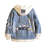 YJYP Jean Jacket Merch Hoodie Felix Bangchan Hyunjin Denim Jacket
