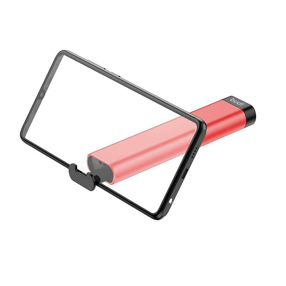 fonefunshop Budi 9-in-1 Essential Travel Charging & Data Sync Cable Stick - Red