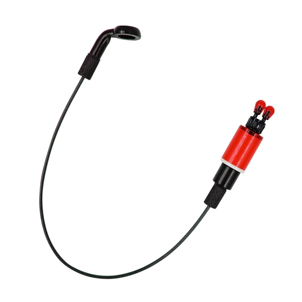 Cadena de alertas de pesca Swingers para alertar mordeduras de alarma, gancho de aparejos de pesca, gancho para caña de pescar