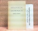 Hölderlin-Jahrbuch Jahrgang 1963/64 . Im Auftrag der Friedrich Hölderlin Gesellschaft.